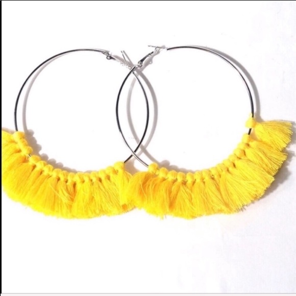 🧡 tassel earring - Picture 6 of 6